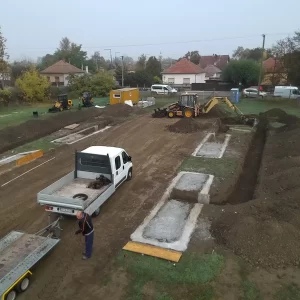 Törökszentmiklósi Energiatelep speciális földmunka